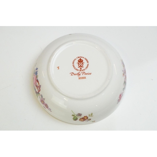 59 - Royal Crown Derby Imari miniature kettle & cover (8.5cm high), together a group Royal Crown Derby 'D... 