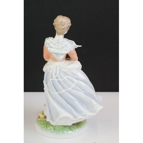 67 - Three Royal Worcester 'Old Country Ways' ltd edn lady figures (Rosie Picking Apples, A Farmer's Wife... 