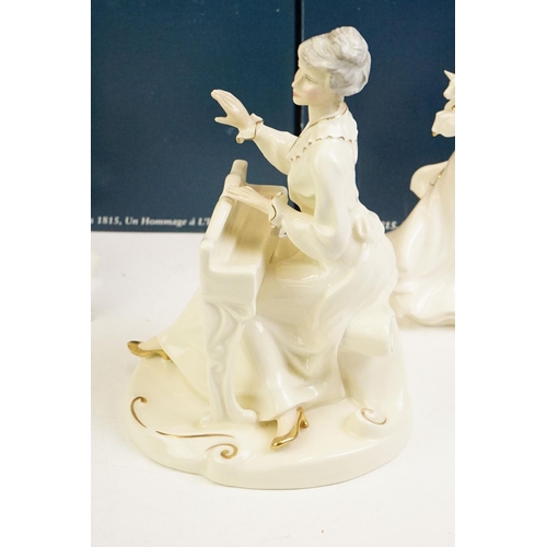 70 - Five Royal Doulton porcelain lady figures to include The Enchantment Collection - Musicale (HN2756),... 