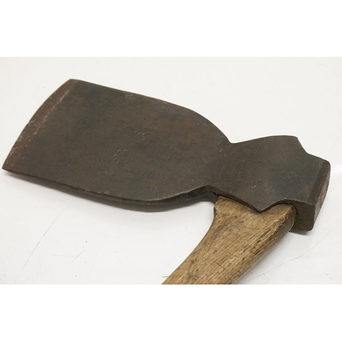 419 - An axe, 86cm long and another, 88cm long