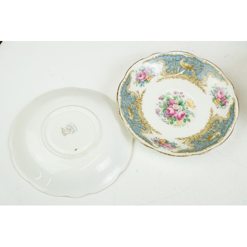 89 - 19th century onwards mixed tea ware, 17 pieces, to include Noritake, Foley, 19th century Imari, Ellg... 