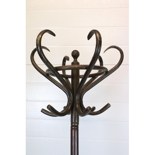 639 - Bentwood hat and coat stand.