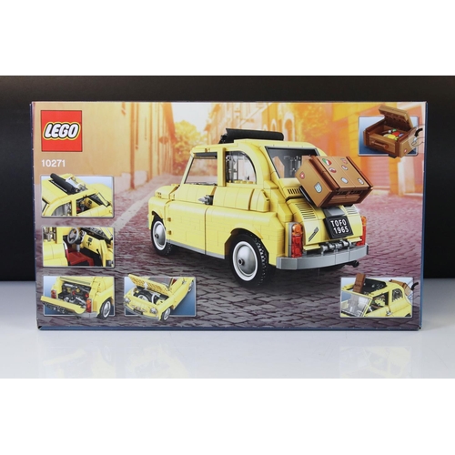 224 - Lego - Boxed Creator Expert 10271 Fiat 500 set, sealed & excellent