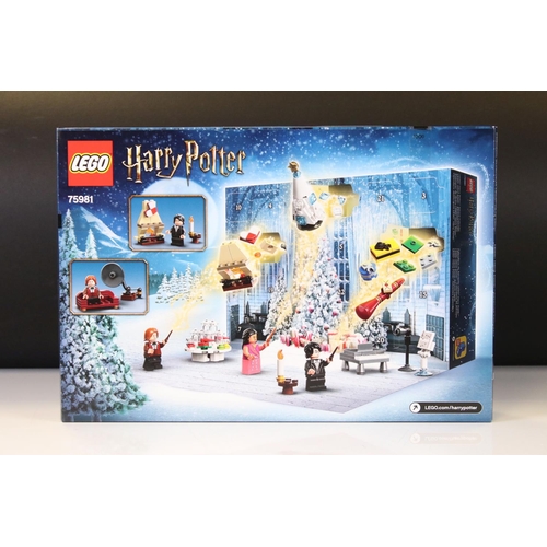 241 - Lego - Three boxed Harry Potter Advent Calendars to include 75981, 76390 & 76404, all sealed & excel... 