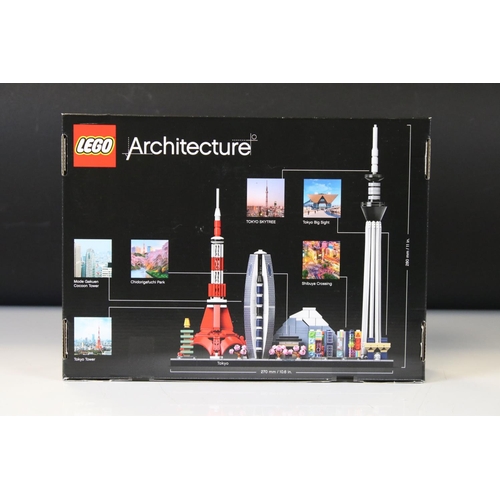 242 - Lego - Two boxed Lego Architecture sets to include 21054 The White House and 21051 Tokyo, both seale... 