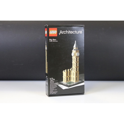 245 - Lego - Four boxed London Architecture sets to include 21034 London, 21013 Big Ben, 21029 Buckingham ... 