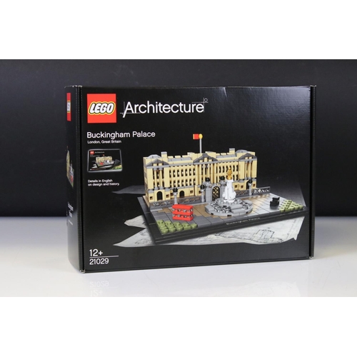 245 - Lego - Four boxed London Architecture sets to include 21034 London, 21013 Big Ben, 21029 Buckingham ... 