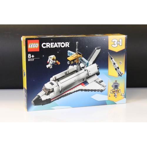 246 - Lego - Two boxed Space Creator sets to include 10266 NASA Apollo 11 Lunar Lander and 31117 3 in 1 Sh... 