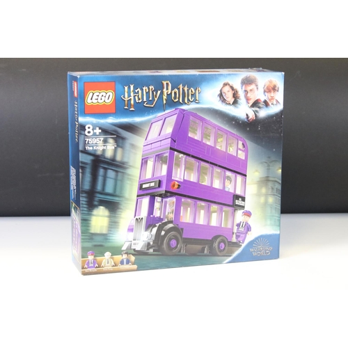 247 - Lego - Four boxed Harry Potter Wizarding World sets to include 75957 The Knight Bus, 76401 Hogwarts ... 