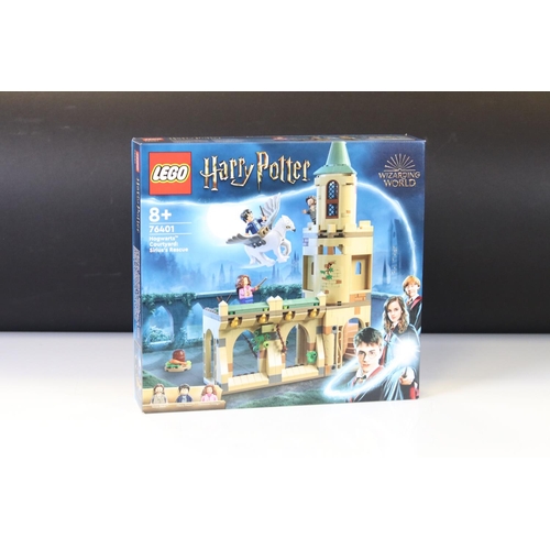 247 - Lego - Four boxed Harry Potter Wizarding World sets to include 75957 The Knight Bus, 76401 Hogwarts ... 