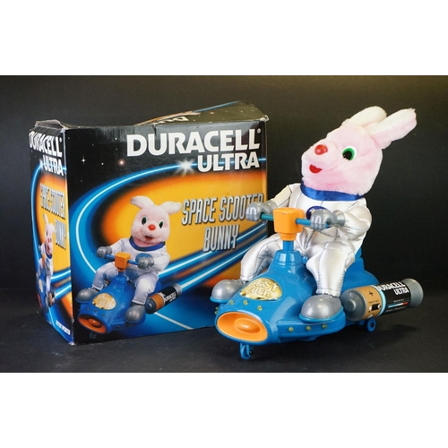 1179 - Four boxed Duracell toys to include 3 x Wisdom Toys (Battery Operated Racing Bunny, Battery Operated... 