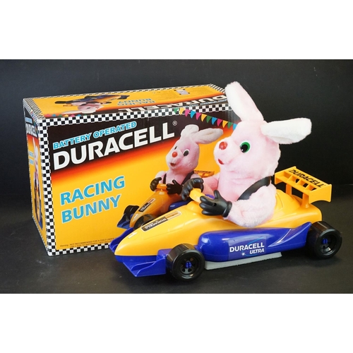 1179 - Four boxed Duracell toys to include 3 x Wisdom Toys (Battery Operated Racing Bunny, Battery Operated... 