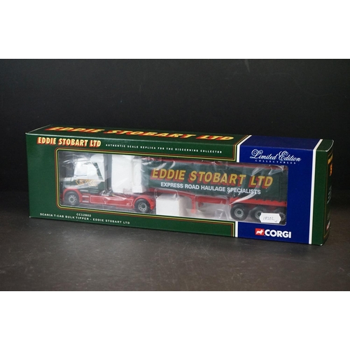 1182 - Six boxed Corgi Limited Edition Collectables 1:50 Eddie Stobart diecast models to include 75804 MAN ... 