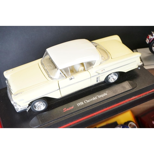 1192 - Collection of diecast models to include Maisto, Corgi, Guitoy, Saico, New Ray, Matchbox, etc, featur... 