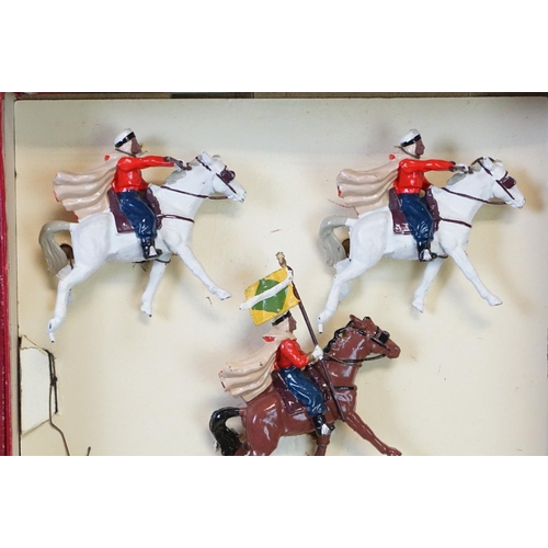 403 - Boxed Britains ' Regiments Of All Nations ' 2172 French Colonial Army - Spahi Algerien metal figure ... 