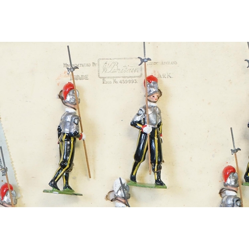 407 - Three boxed Britains ' Regiments Of All Nations ' metal figure sets to include No. 27 Line Infantry ... 