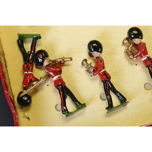 413 - Three boxed Britains ' Regiments Of All Nations ' metal figure sets to include 146 - Royal Army Serv... 