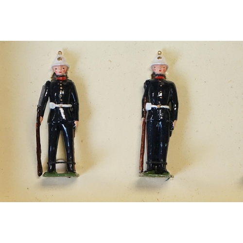 413 - Three boxed Britains ' Regiments Of All Nations ' metal figure sets to include 146 - Royal Army Serv... 