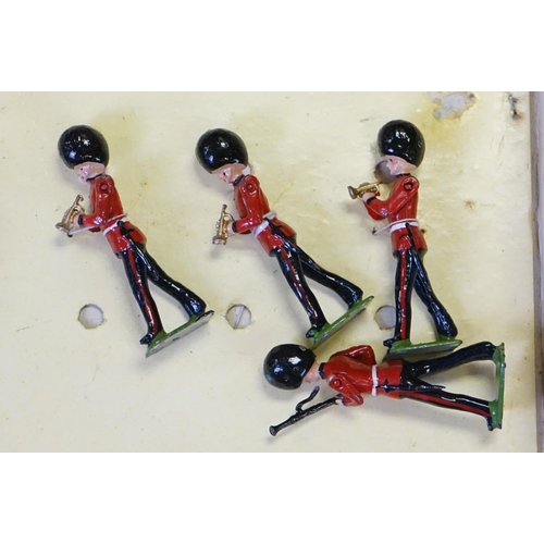 413 - Three boxed Britains ' Regiments Of All Nations ' metal figure sets to include 146 - Royal Army Serv... 
