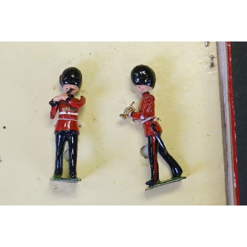 413 - Three boxed Britains ' Regiments Of All Nations ' metal figure sets to include 146 - Royal Army Serv... 