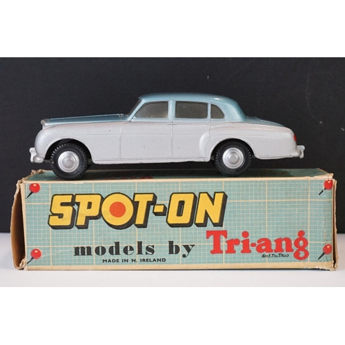 Two boxed Triang Spot On diecast models to include 102 Bentley Saloon ...