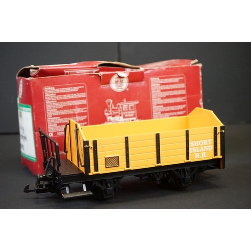 173 - Quantity of G scale model railway to include Bachmann Big Haulers 4-6-0 9670 locomotive, boxed Lehma... 