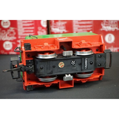 173 - Quantity of G scale model railway to include Bachmann Big Haulers 4-6-0 9670 locomotive, boxed Lehma... 