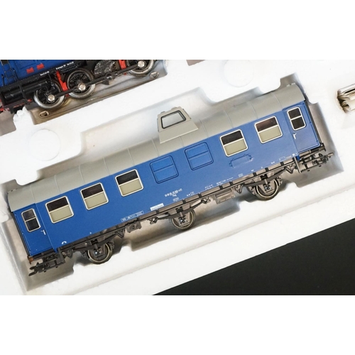 177 - Boxed Marklin HO gauge 28502 RCT Royal Corps of Transportation set, complete