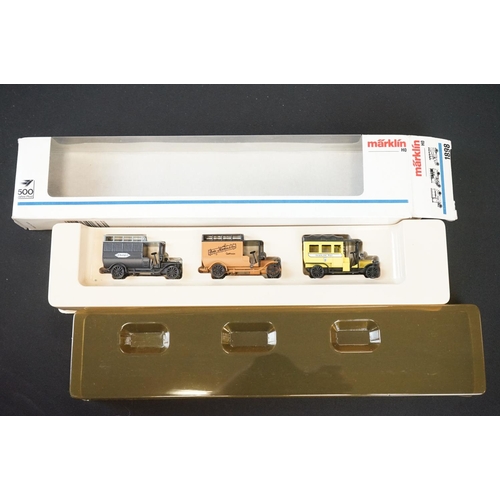 179 - Quantity of Marklin HO gauge model railway to include boxed BR132 Diesel Locomotive of the DR (Digit... 