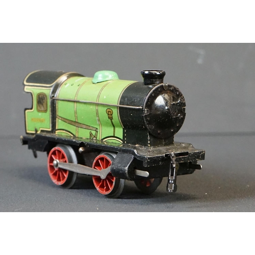 182 - Hornby O gauge GWR 4-4-2 2221 locomotive (a few areas of paint loss but vg overall) plus a boxed Hor... 