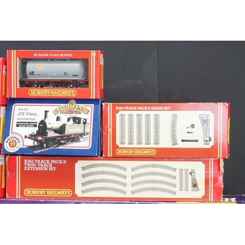 192 - Quantity of OO gauge model railway to include boxed Hornby R695 High Speed Train set, boxed Bachmann... 