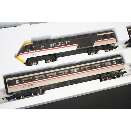 192 - Quantity of OO gauge model railway to include boxed Hornby R695 High Speed Train set, boxed Bachmann... 