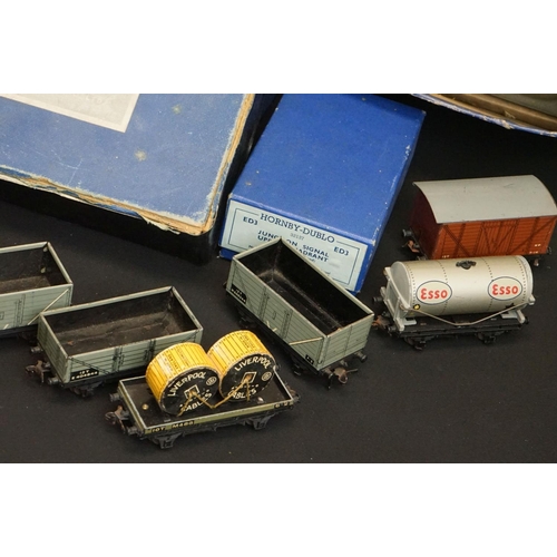 193 - Quantity of Hornby Dublo model railway to include boxed set containing Duchess of Montrose locomotiv... 