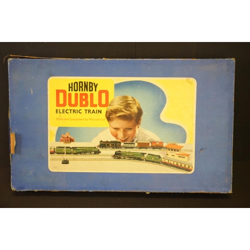 193 - Quantity of Hornby Dublo model railway to include boxed set containing Duchess of Montrose locomotiv... 