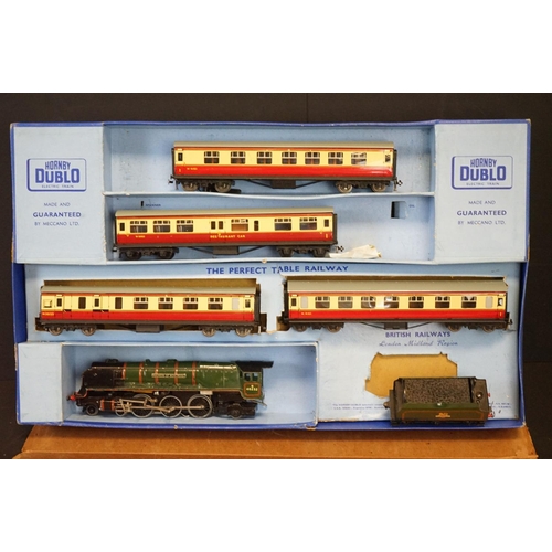 193 - Quantity of Hornby Dublo model railway to include boxed set containing Duchess of Montrose locomotiv... 