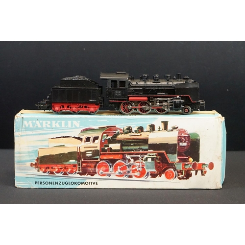 194 - Four boxed Marklin HO gauge locomotives to include 3021, 4062, 3003 & 3062, tatty boxes with tape re... 