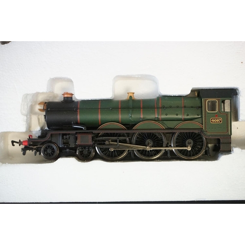 195 - Boxed Hornby Digital R1160 The Cornishman train set, complete, tape to both box ends