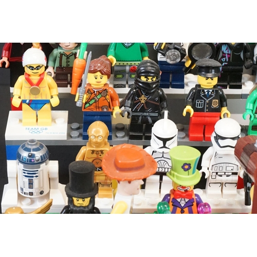 219 - Lego - 63 Lego Minifigures featuring Series Team GB, Lego Movie Series, Series 18, etc to include Mi... 