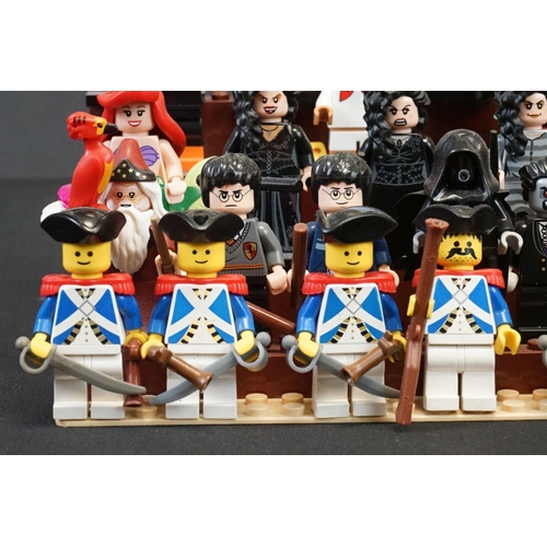 220 - Lego - 68 Lego Mini Figures featuring Harry Potter and Fantastic Beasts Series, Disney Series 2, DC ... 