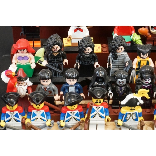 220 - Lego - 68 Lego Mini Figures featuring Harry Potter and Fantastic Beasts Series, Disney Series 2, DC ... 