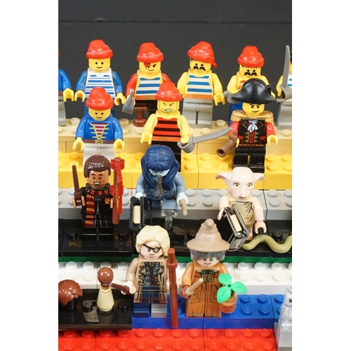 220 - Lego - 68 Lego Mini Figures featuring Harry Potter and Fantastic Beasts Series, Disney Series 2, DC ... 