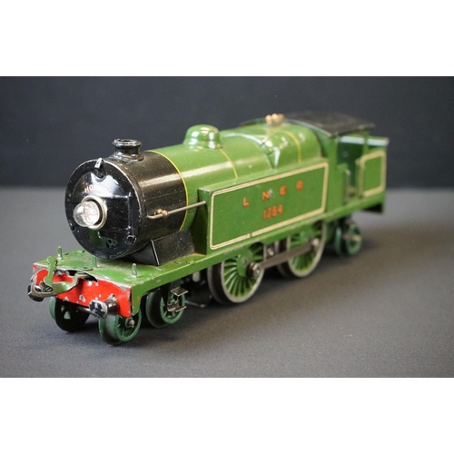 210 - Three Hornby O gauge locomotives to include Yorkshire 4-4-0 LNER with tender, LNER 4-4-2 and Souther... 