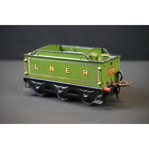 210 - Three Hornby O gauge locomotives to include Yorkshire 4-4-0 LNER with tender, LNER 4-4-2 and Souther... 