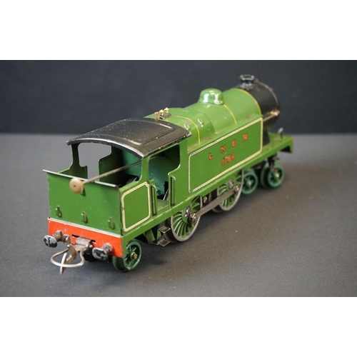 210 - Three Hornby O gauge locomotives to include Yorkshire 4-4-0 LNER with tender, LNER 4-4-2 and Souther... 