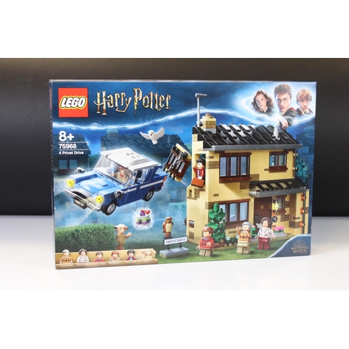 249 - Lego - Two boxed Harry Potter sets to include 75968 4 Privet Drive and 75947 Hagrid's Hut Buckbeak's... 