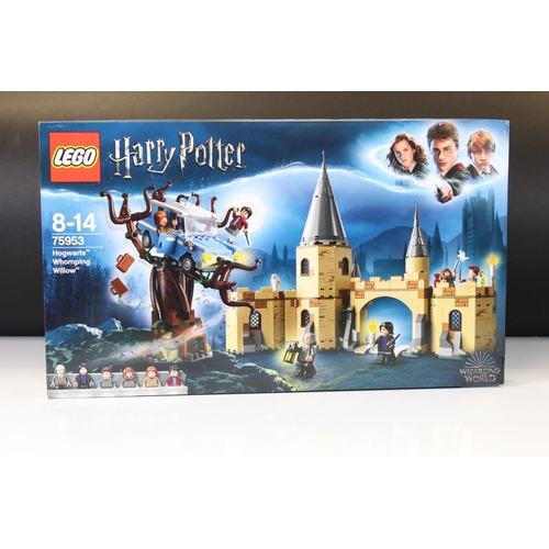 255 - Lego - Two boxed Harry Potter Wizarding World sets to include 75953 Hogwarts Whomping Willow and 763... 