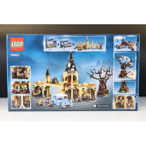 255 - Lego - Two boxed Harry Potter Wizarding World sets to include 75953 Hogwarts Whomping Willow and 763... 