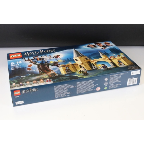 255 - Lego - Two boxed Harry Potter Wizarding World sets to include 75953 Hogwarts Whomping Willow and 763... 