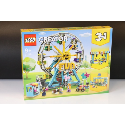 256 - Lego - Boxed Creator 3 in 1 31119 Fun Fair set, sealed & excellent