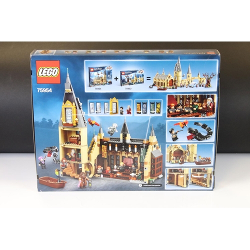 257 - Lego - Boxed Harry Potter Wizarding World 75954 Hogwarts Great Hall set, sealed & excellent